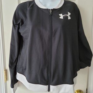 NWT Sz Yth Large Under Armour full zip track jacket